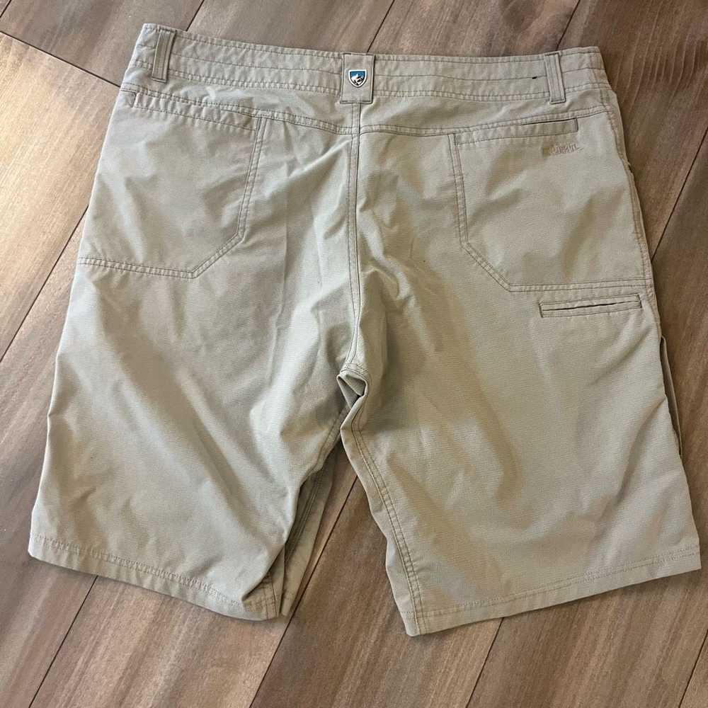 Kuhl Kuhl Khaki/Beige Athletic Cargo Shorts Men 40 - image 5