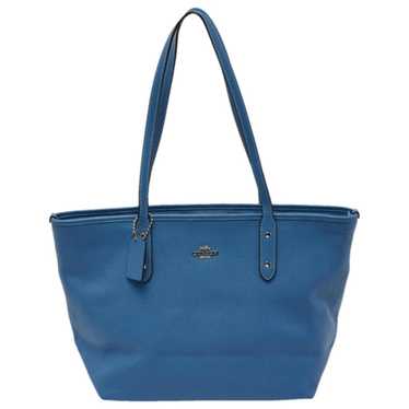 Coach Leather tote