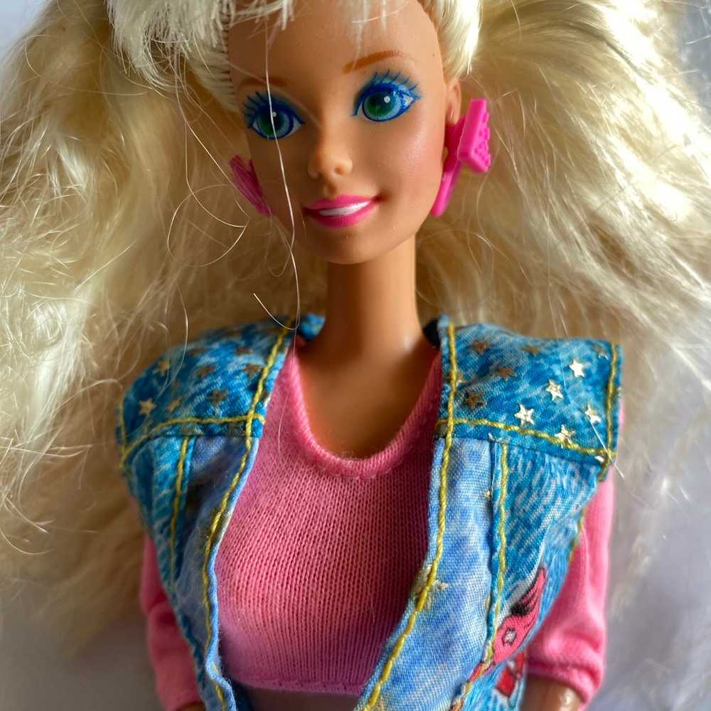 Vintage Barbie Rockers Era Doll Lot With Reeboks … - image 4