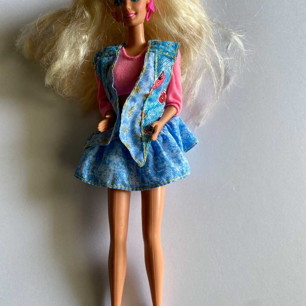 Vintage Barbie Rockers Era Doll Lot With Reeboks … - image 5