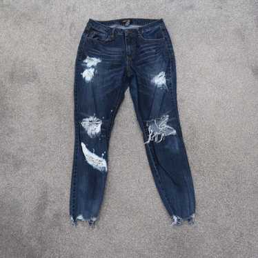 Vintage Refuge Skinny Jeans Women's Size 6 Blue S… - image 1