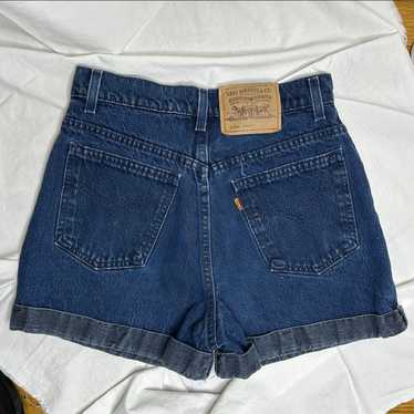 Vintage 90s Levi’s High Rise Jean Shorts