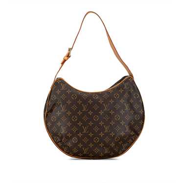 Brown Louis Vuitton Monogram Croissant GM Hobo Bag