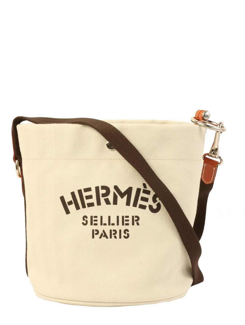 HERMES 2009 Made Sac De Pansage Beige - image 1