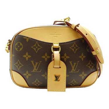 Louis Vuitton Deauville leather handbag