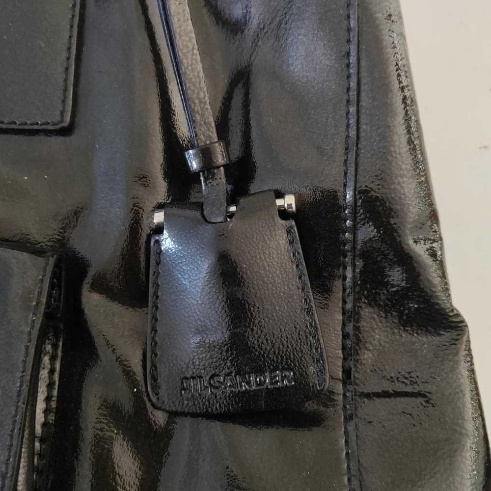 Jil Sander Patent leather handbag - image 4