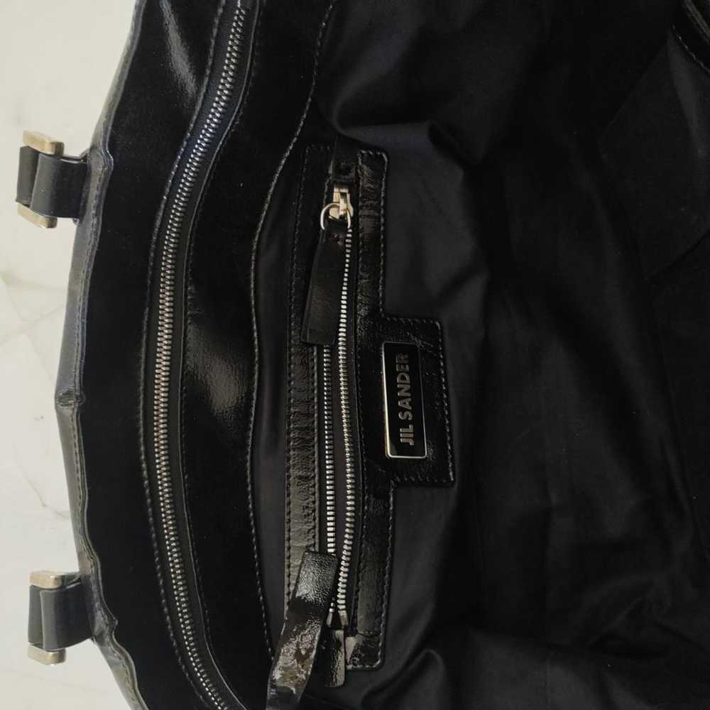 Jil Sander Patent leather handbag - image 9