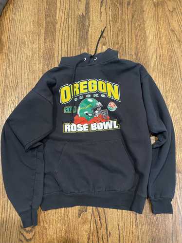 Vintage Oregon ducks rose bowl hoodie