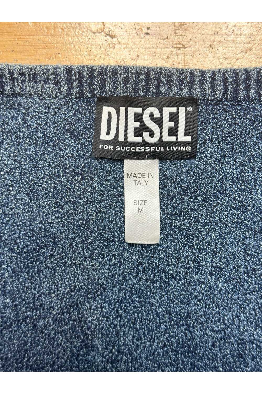 Diesel Cropped Cardigan (Size M) - image 3