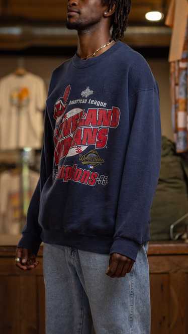 XL 1995 Cleveland Indians World Series Sweatshirt