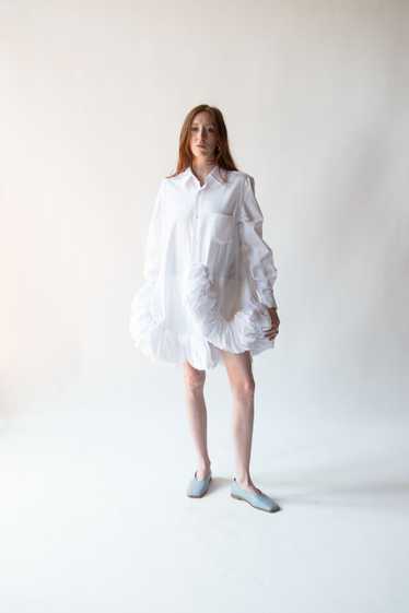 Ruffled Hem Shirt | Comme Des Garcons 2021 - image 1