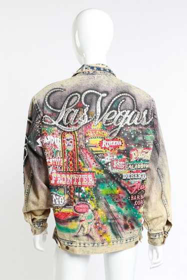 TONY ALAMO Las Vegas Strip Denim Jacket