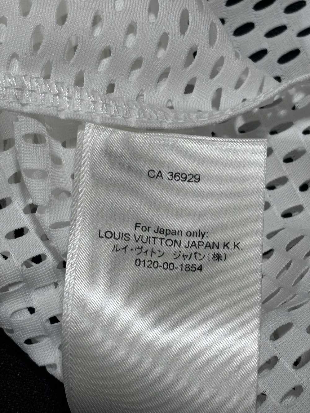 Louis Vuitton Louis Vuitton White LV Graphic Mesh… - image 6