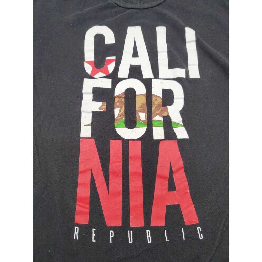 Vintage California Republic Large Black Rain Uncu… - image 2
