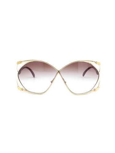 Christian Dior Gradient Butterfly Sunglasses