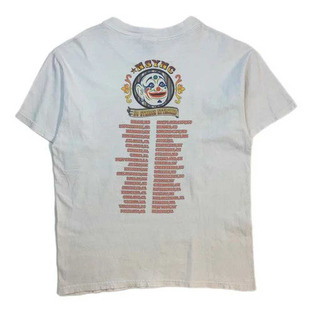 Hanes VINTAGE NSYNC NO STRINGS ATTACHED TOUR TEE … - image 2