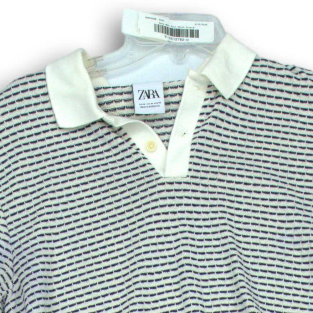Zara Mens Polo Shirt Size M - image 3