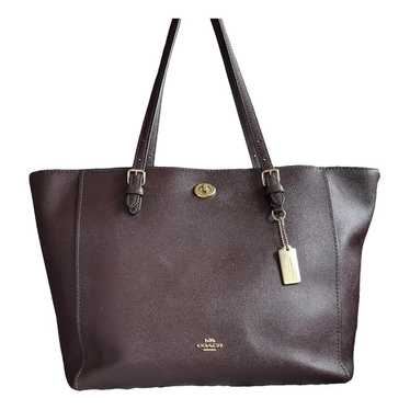 Coach Leather tote