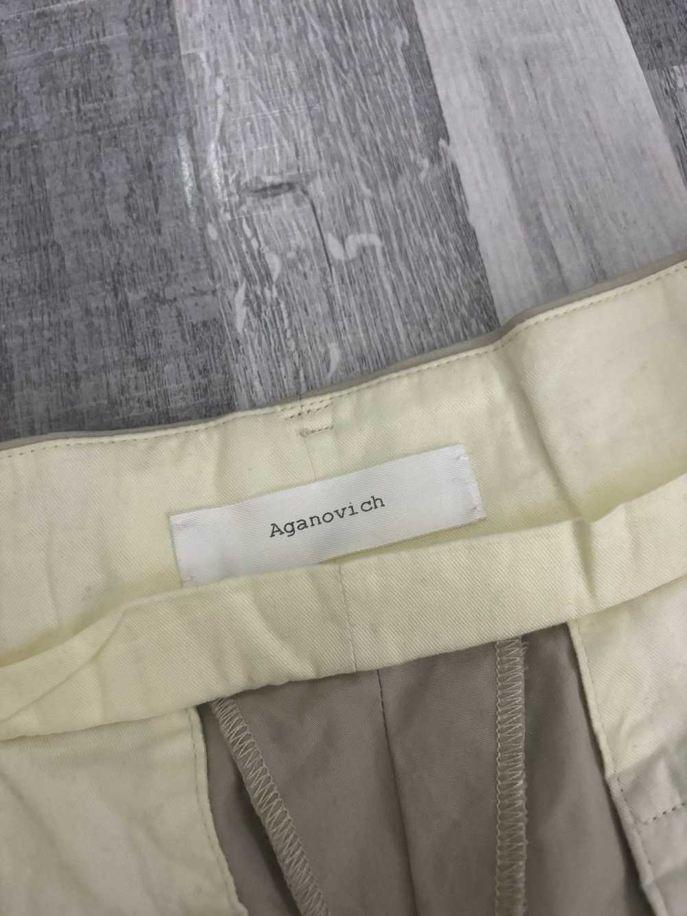 Aganovich Aganovich Beige Pants - image 3