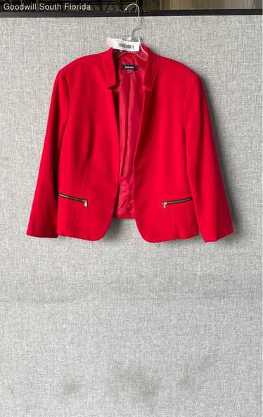 Nine West Womens Red Jacket Size 16