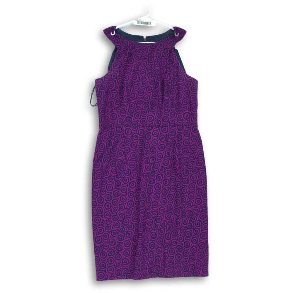 Adrianna Papell Womens Purple Dress Size 10 - image 1
