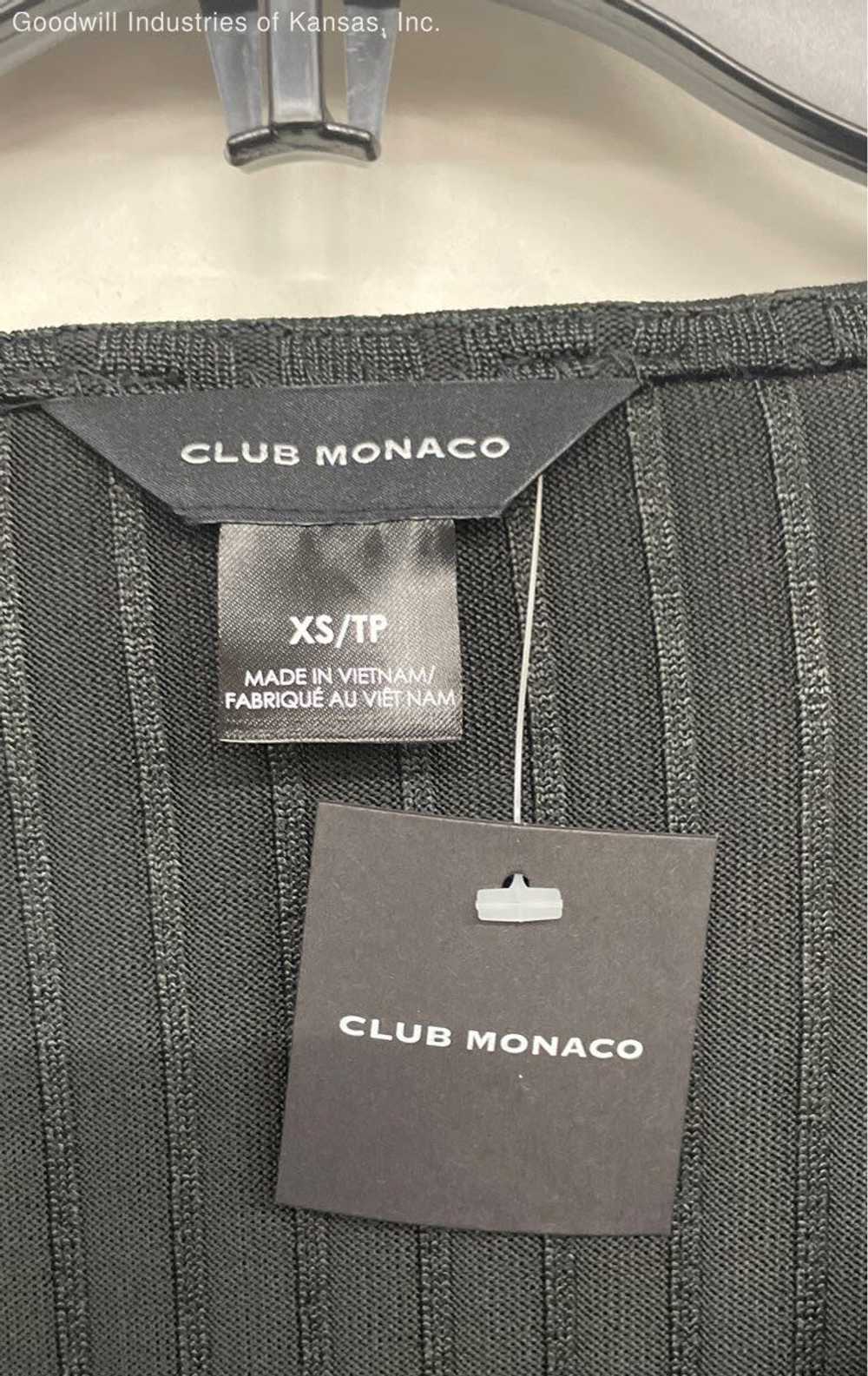 CLUB MONACO Black Blouse NWT - Size XS - image 3