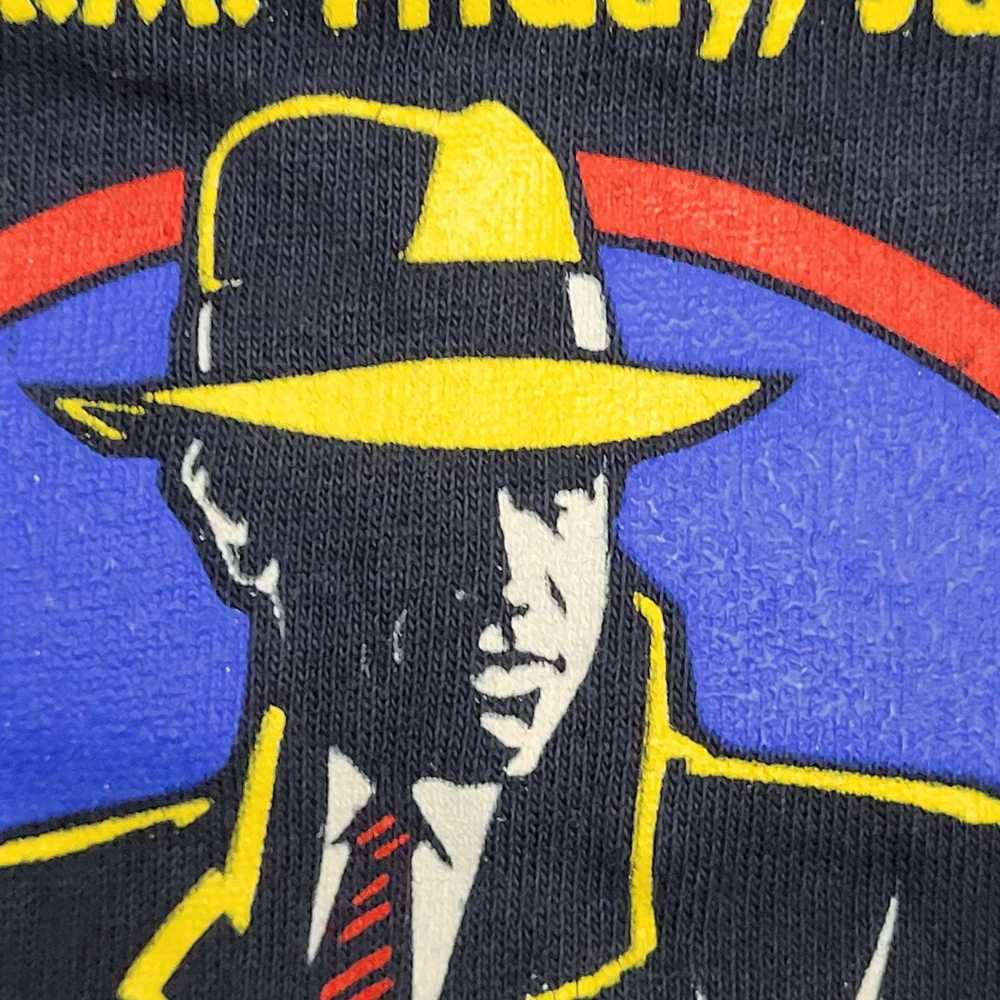 Movie Vintage Dick-Tracy Shirt Large 22x28 Black … - image 9