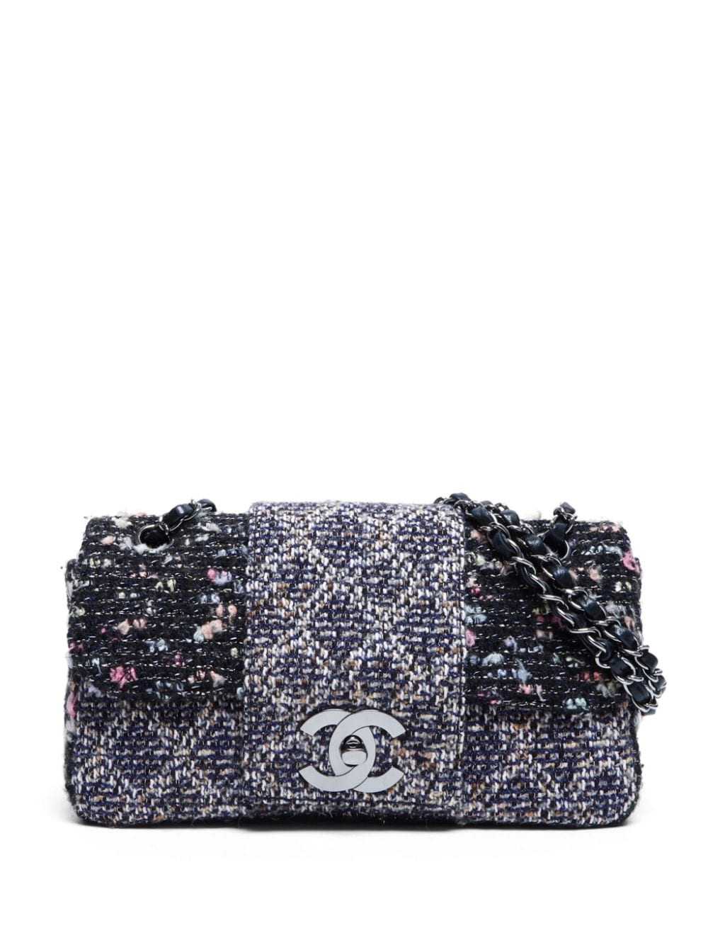 CHANEL Pre-Owned 2004-2005 Tweed shoulder bag - B… - image 1