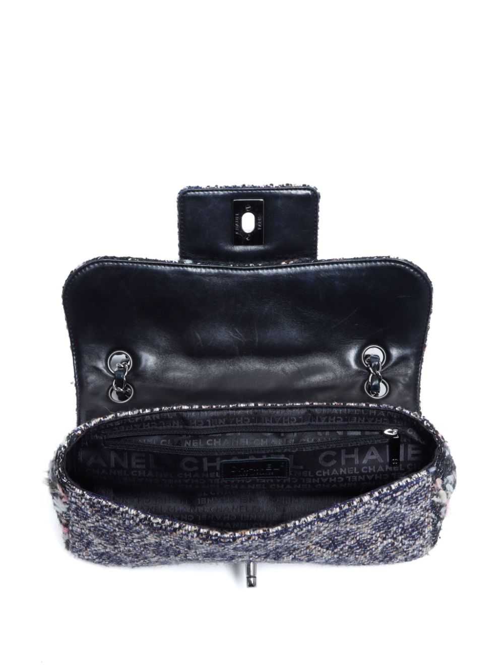 CHANEL Pre-Owned 2004-2005 Tweed shoulder bag - B… - image 4