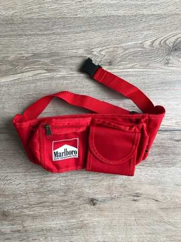 Marlboro 90s タバコ 企業 ヴィンテージ  ウエストバッグ Vintage MARLBORO Waist Bag 90s retro Cigarette collection