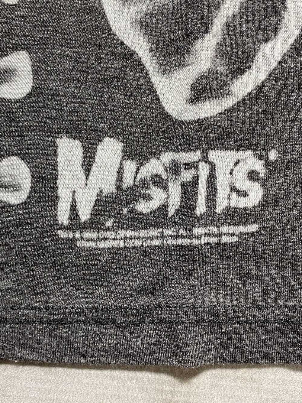 Band Tees × Misfits × Rock Band Y2K Misfits Skele… - image 6