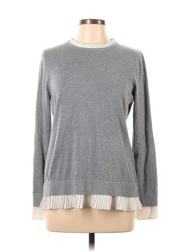 Vila Milano Women Gray Pullover Sweater L