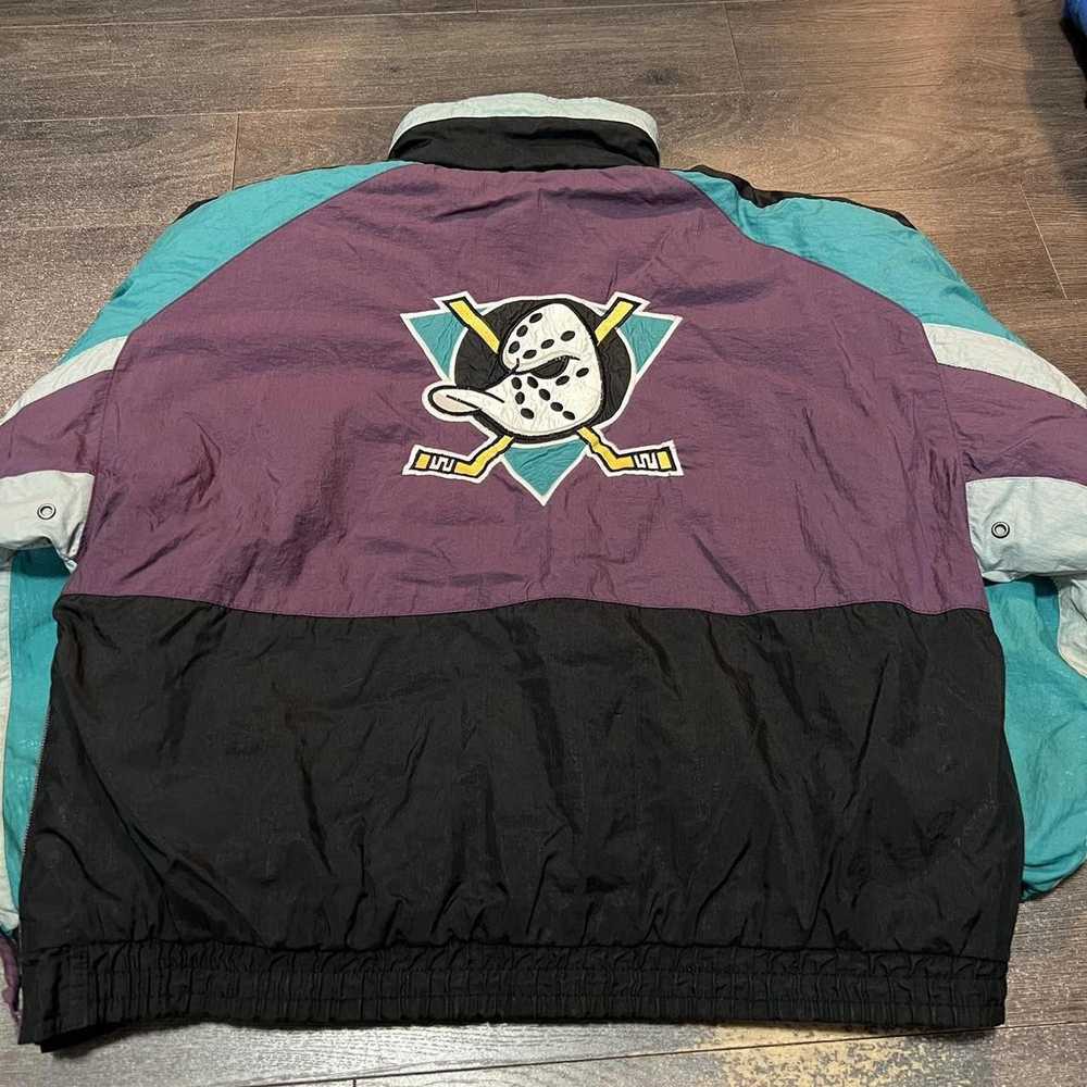 Starter Vintage The Mighty Ducks Of Anahein Parka… - image 3