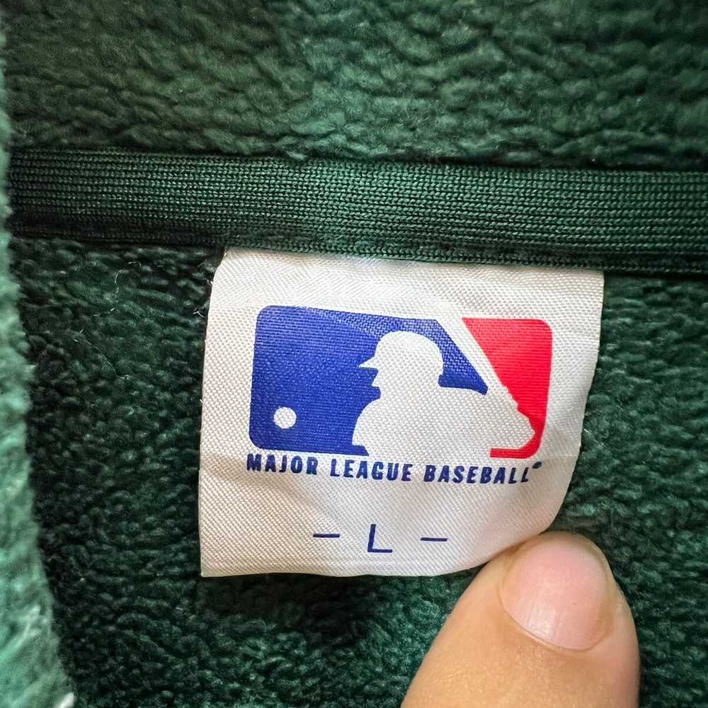 Japanese Brand × MLB RARE MLB FLEECE JACKET ATHLE… - image 6