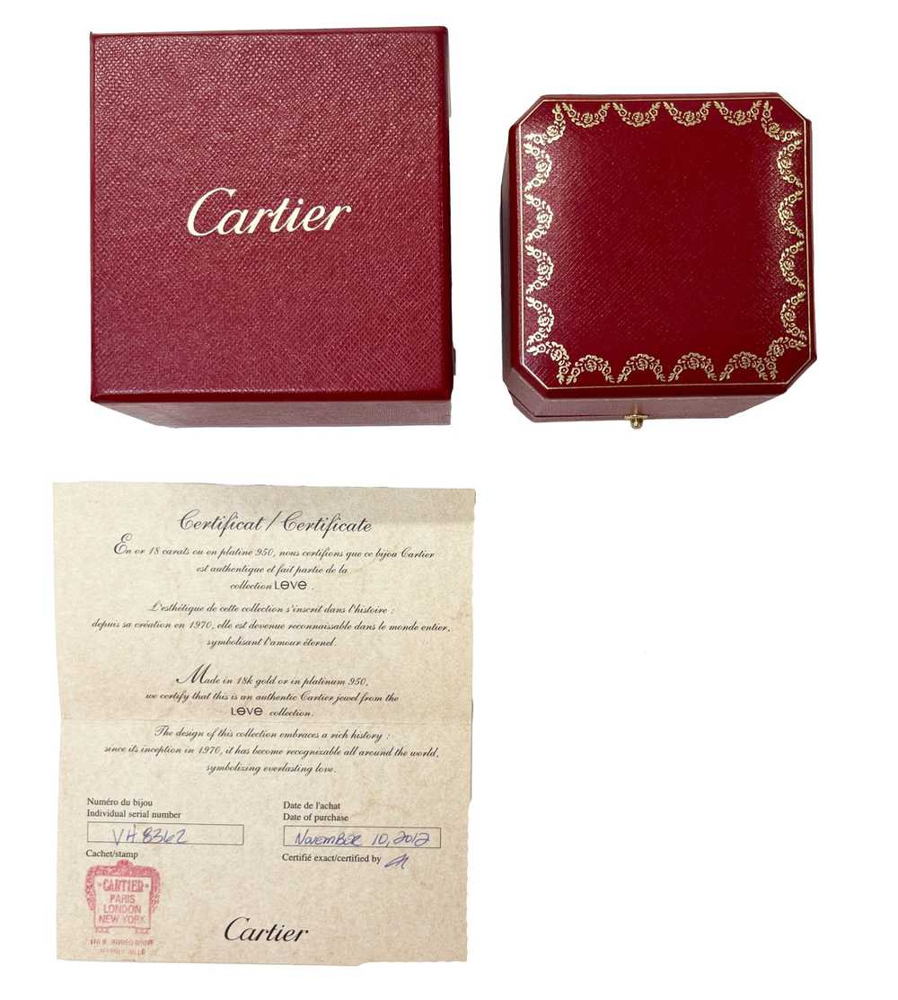 Cartier CARTIER Love Ring, Diamond Paved [White G… - image 5