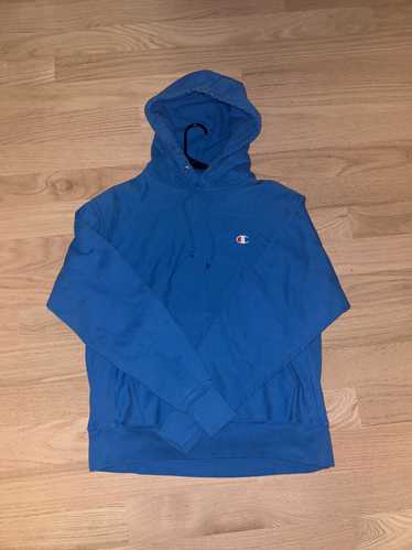 Champion Champion small logo hoodie royal blue