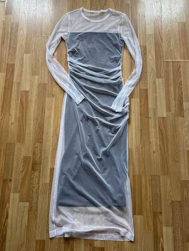 Helmut Lang Helmut Lang Sheer Tulle dress