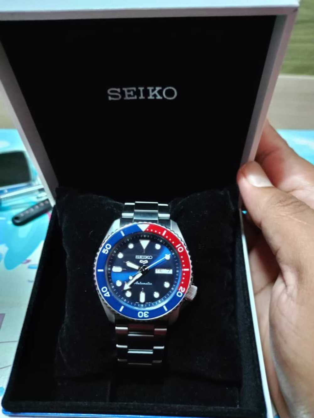 Pepsi × Seiko SEIKO 5 Pepsi SRPD53K1 AUTOMATIC - image 2