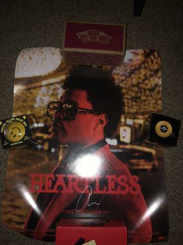 The Weeknd × XO The Weeknd Signed Heartless Poster