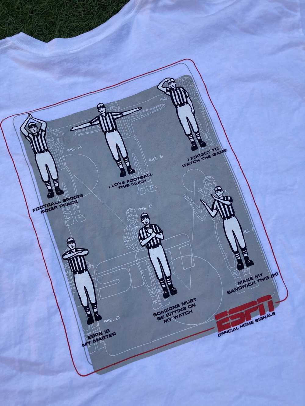 Vintage Vintage ESPN football signs t shirt - image 2