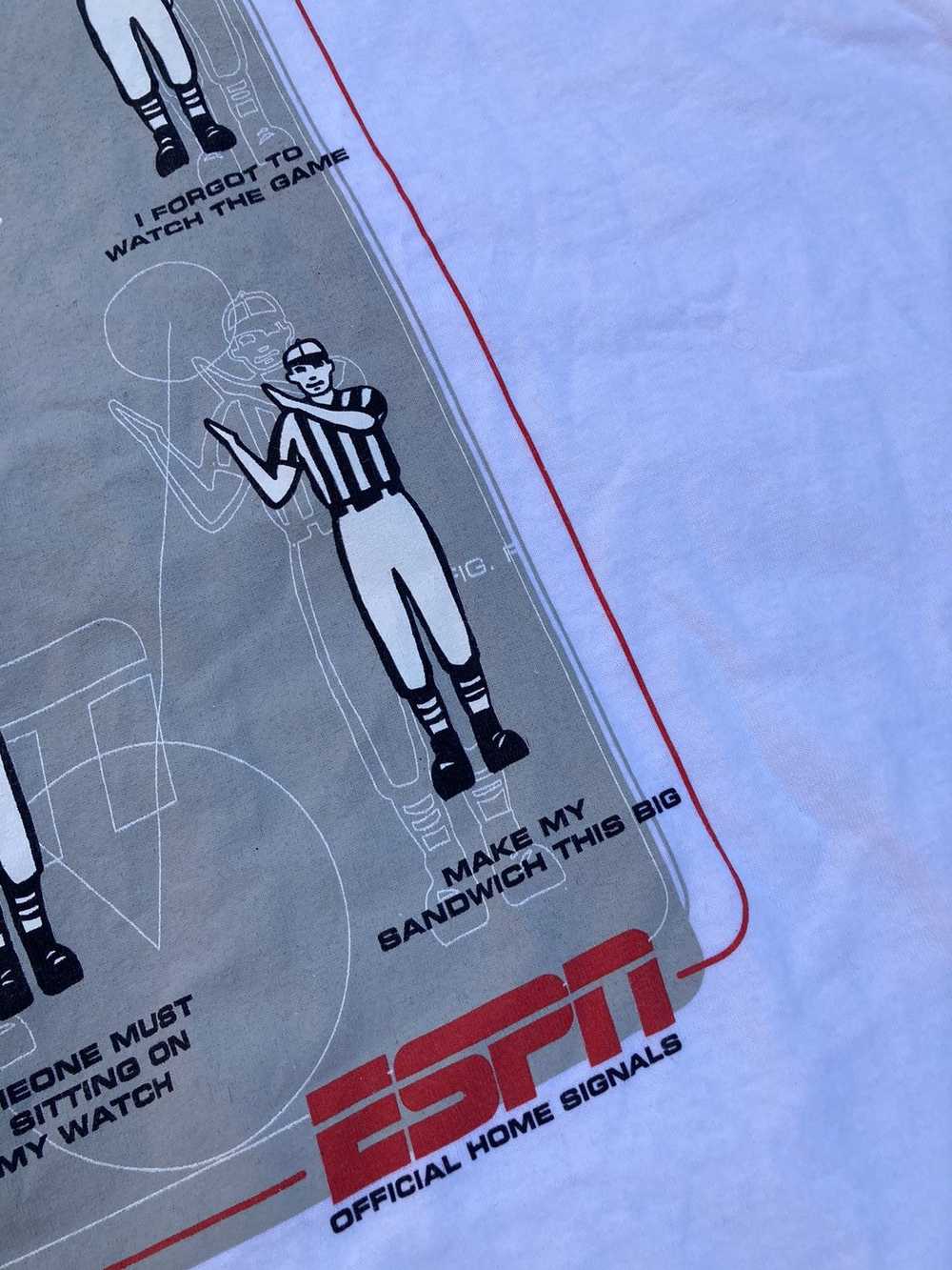 Vintage Vintage ESPN football signs t shirt - image 3