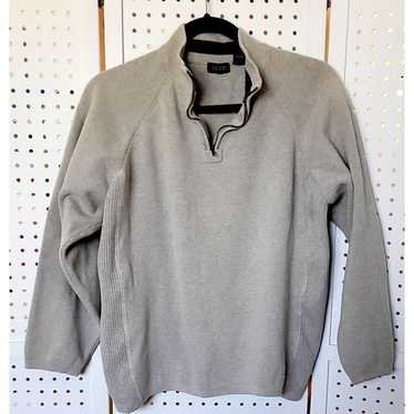 Izod Izod Men's Sweater Sz Medium Tan Pullover Co… - image 1