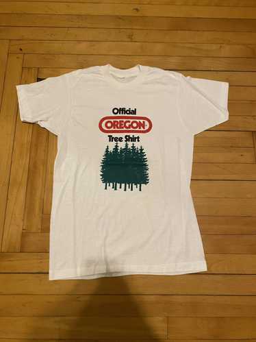 Hanes × Vintage 70s official Oregon tree shirt - image 1