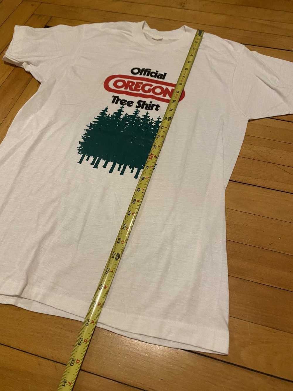 Hanes × Vintage 70s official Oregon tree shirt - image 4