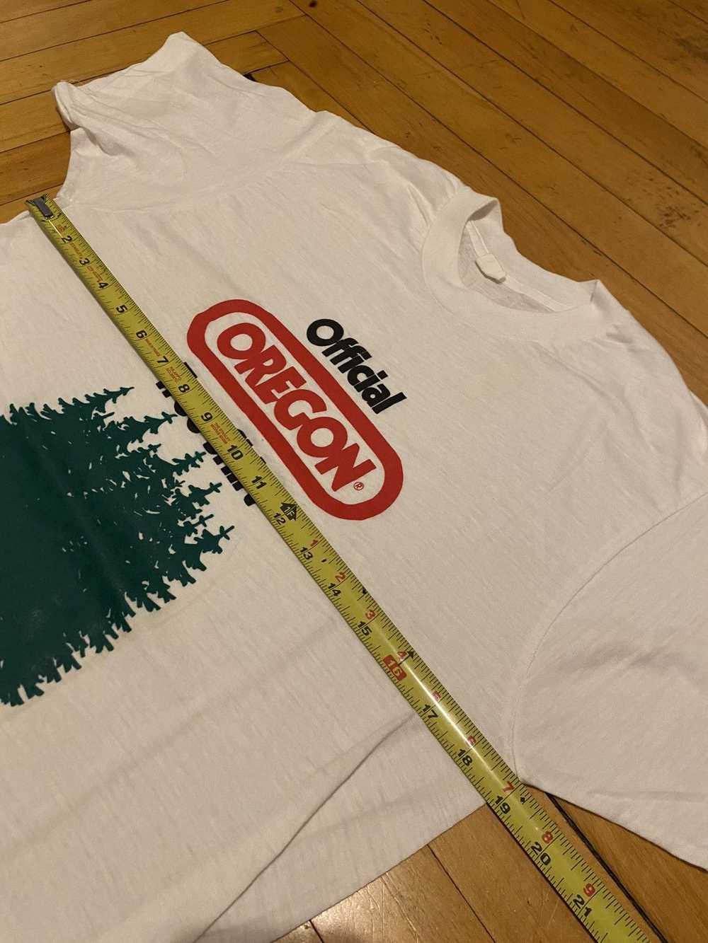 Hanes × Vintage 70s official Oregon tree shirt - image 5