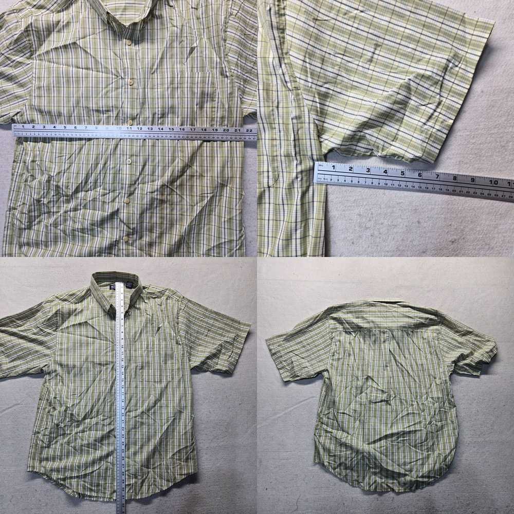 Vintage Puritan Button Up Shirt Multicolor Plaid … - image 4