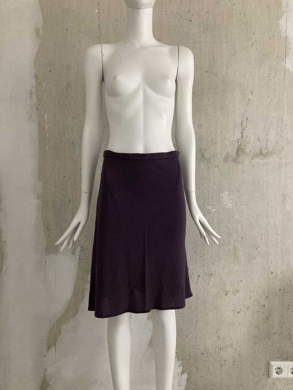 Ann Demeulemeester 90's Viscose Skirt - image 1
