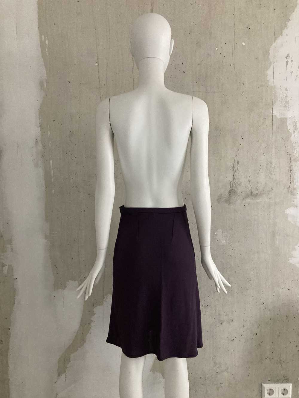Ann Demeulemeester 90's Viscose Skirt - image 4