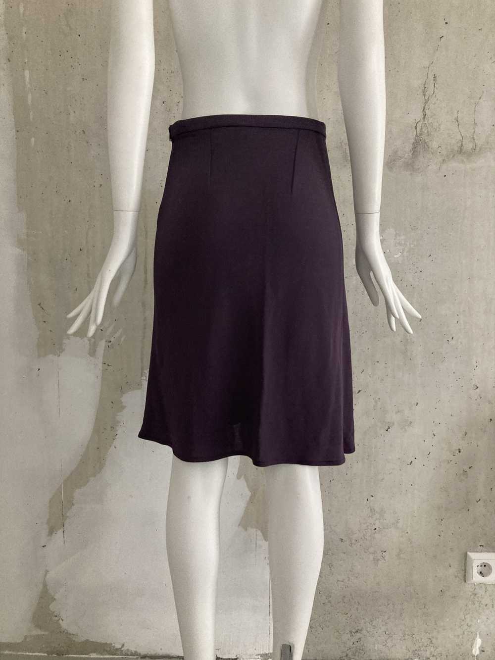 Ann Demeulemeester 90's Viscose Skirt - image 5