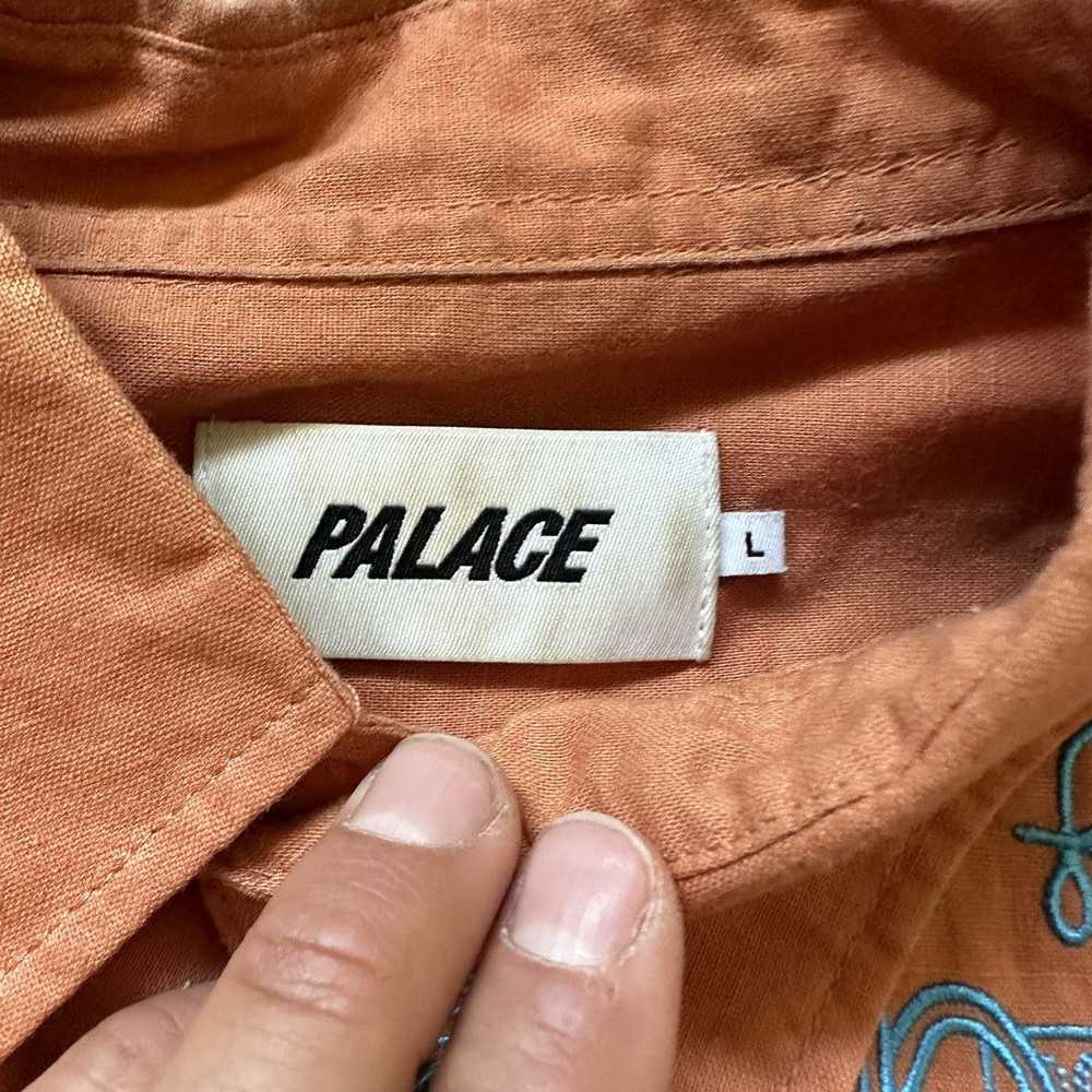 Palace Palace skateboards linen embroidered short… - image 3